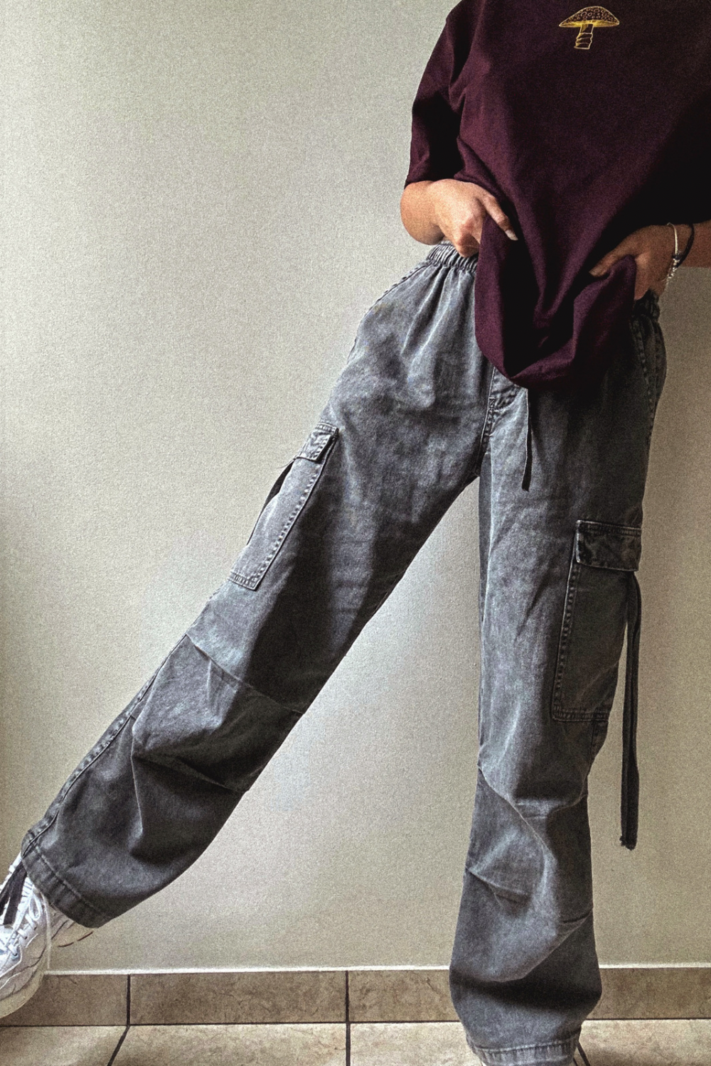 PARACHUTE PANTS • URBAN TRIP • DENIM ALGODÓN 100% PARA MUJER - 3 COLORES DISPONIBLES